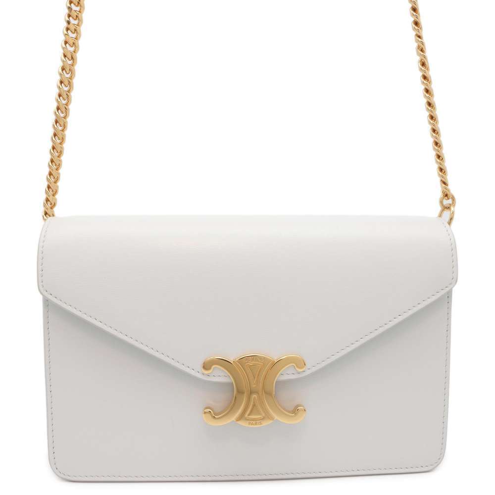 Celine Chain Wallet Triomphe
